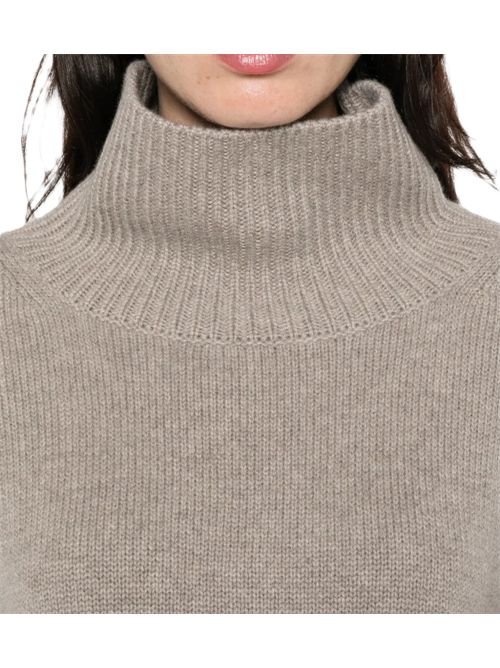 Maglione a collo alto Boyfriend Soft Goat | SF1867A00002GREIGE